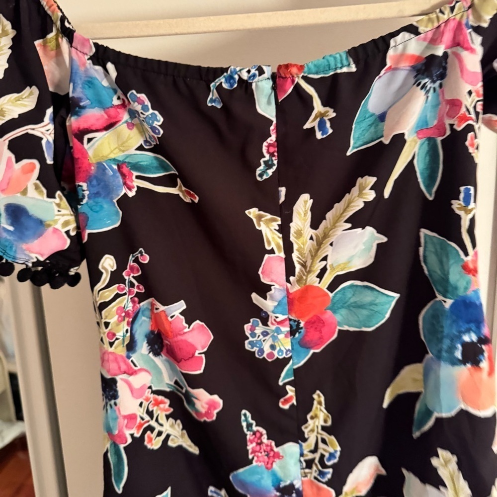 HUTCH floral off shoulder mini dress - Picture 6 of 6